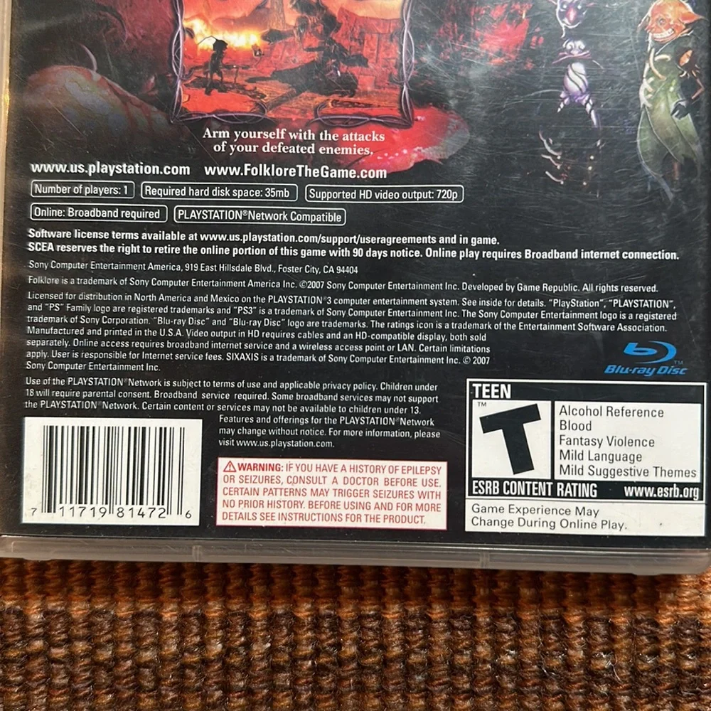 Sony PlayStation 3 Folklore